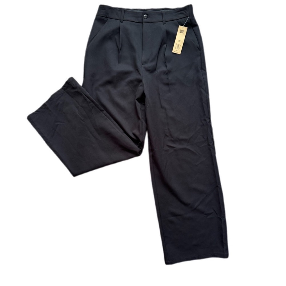 NEW Madden NYC dress pants size XXXL (21), Black Beauty, elastic waistband NWT